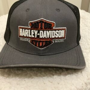 Harley-Davidson Charcoal and Black Trucker Hat